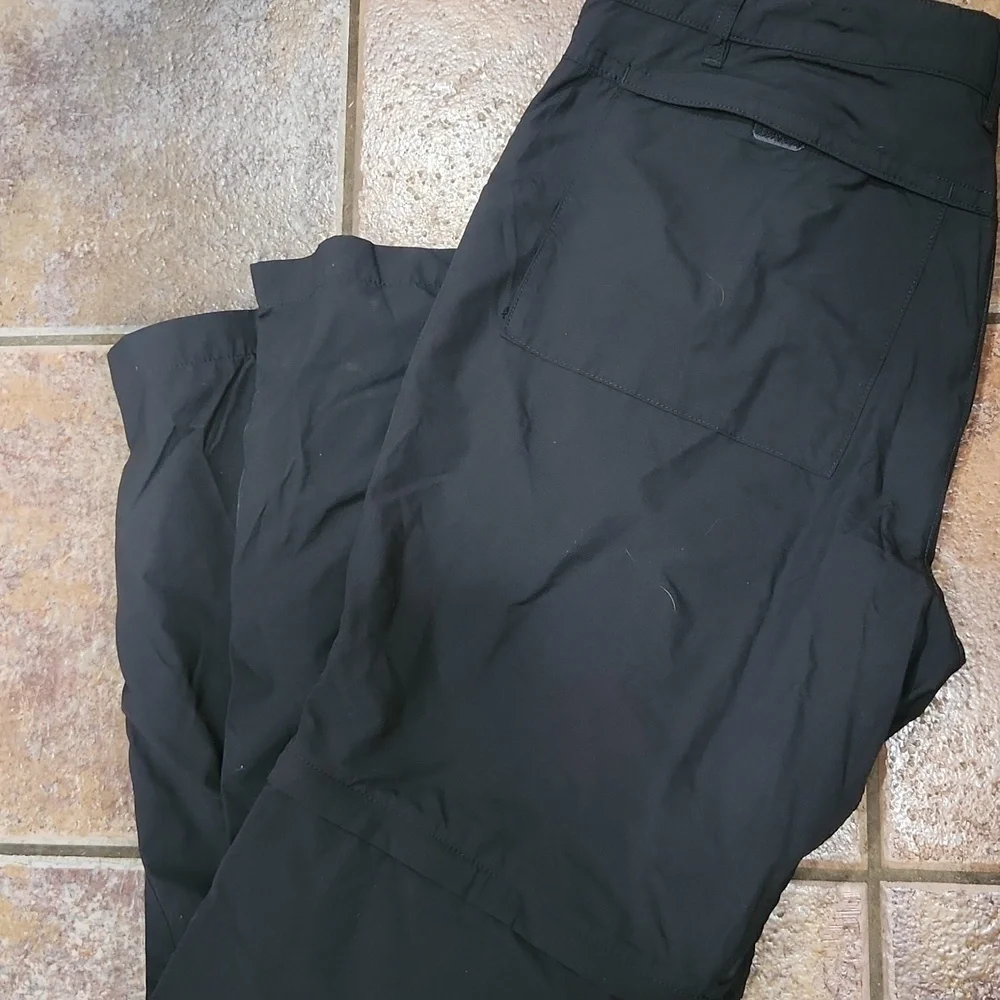 The North Face Paramount Convertible Zip Off pants Mens Size 40 EUC Gray
